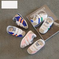 1-3 Years Old Kid Baby Toddler Shoes 2021 Autumn New Medium And Big Children Coolname Sneaker Korean Style Boys 'and Girls' Sneakers 2 main image 2