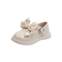 Spring And Autumn New Girls Bow Leather Shoes Fashion Soft Sole Shoes main image 6