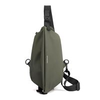 Men's Chest Bag Fashion Casual Shoulder Bag Chest Bag Male Large-capacity Fashion Trend Student Messenger Bag sku image 4