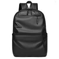 New Arrivals Fashion Texture Backpack Men's Student School Bag Casual Computer Bag Backpack sku image 3