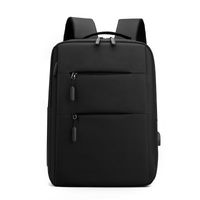 Korean Version Trendy Travel Bag Leisure Student Backpack Simple Fashion Men’s Business Backpack Computer Bag sku image 3
