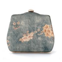 Dinner Bag New Chinese Style Handmade Ethnic Silk Evening Bag sku image 5