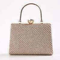 New Diamond Evening Bag Large Capacity Clutch Bag Rhinestone sku image 5