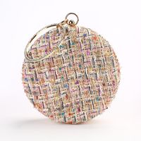 New Dinner Bag Handmade Clutch Bag Simple Banquet Bag With Handle sku image 3