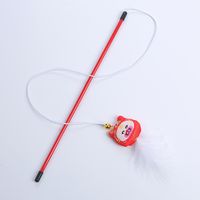 Pet Supplies Cat Toys New Year's Prosperous Series Funny Cat Stick Wholesale main image 5