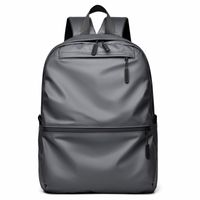 New Arrivals Fashion Texture Backpack Men's Student School Bag Casual Computer Bag Backpack main image 6