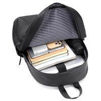 New Arrivals Fashion Texture Backpack Men's Student School Bag Casual Computer Bag Backpack main image 5
