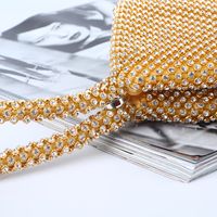 Rhinestone Dinner Bag Handmade Evening Bag Wholesale Hand-held Banquet Bag main image 3