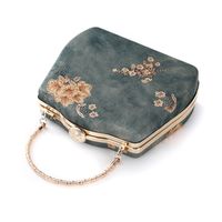 Dinner Bag New Chinese Style Handmade Ethnic Silk Evening Bag main image 3