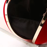 Red Solid Color Heart-shaped Evening Bags main image 5