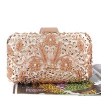 New Sequin Dinner Bag Handmade Bead Embroidery Banquet Clutch Bag Evening Bag Clutch main image 1