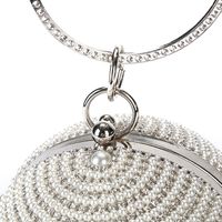 Classic Diamond-studded Evening Bag Handmade Beaded Spherical Diamond Rhinestone Evening Bag main image 5