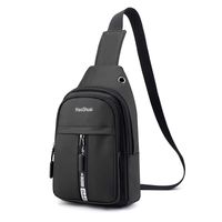 Wholesale New Men's Chest Bag Shoulder Bag Fashion Business Outdoor Men's Bag Large Capacity Casual Small Backpack main image 3