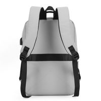 Business Backpack Hit Color External Usb Oxford Cloth 15.6-inch Stylish Three-dimensional Texture Laptop Bag main image 5