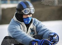 Winter Riding Outdoor Face Protection Polar Fleece Mask Windproof Cold And Dustproof Ski Mask main image 5