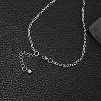Nouvelle Mode Titane Acier Coeur Numéro 8 Pendentif Collier Dames Bijoux En Gros main image 5