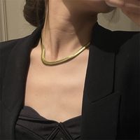 Fashion Waves 304 Stainless Steel Patchwork Plating 18K Gold Plated Silver Plated Women'S Necklace main image 4
