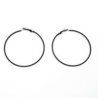 New Fashion Exaggerated Acrylic Alloy Circle 2-piece Set Of European And American Simple Earrings main image 5