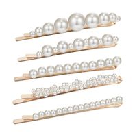 New Fashion Side Side Clip Pearl Hairpin Set Combination main image 7