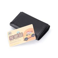 First Layer Cowhide Key Case Wallet Two In One Unisex Genuine Leather Multi-purpose Package Home Storage Key Bag main image 6