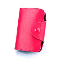 Fashion Organ Card Case Multicolor Leather Card Case Multi-card Slot Card Case main image 4