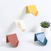 Japanese-style Draining Soap Box Seamless Wall-mounted Draining Soap Box main image 4