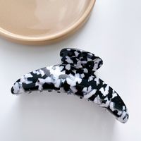 Korean Fashion Arc Acetate Grab Clip Medium Plate Hair Clip Temperament Ponytail Clip Back Head Hair Accessories sku image 1