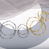 New Simple Earrings Geometric Earrings Ladies Circle Earrings main image 5