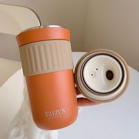 Candy Color High-value Coffee Cup Portable Thermos Cup main image 4