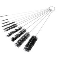 Needle Nozzle Brush Airbrush Hair Brush Spray Gun Pipe Cleaning Tool Hair Brush Airbrush Brush Ten-piece main image 3