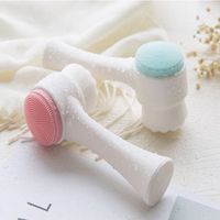 Silicone Washing Brush Hand-cleaning Brush Cleansing Cleans Double Massage Brush main image 3