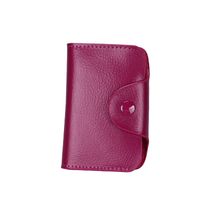 Fashion Organ Card Case Multicolor Leather Card Case Multi-card Slot Card Case sku image 3