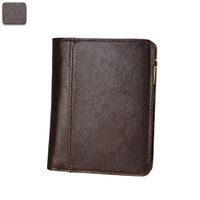 Wallet Leather Retro Wallet Anti-theft Brush Casual Wallet sku image 2
