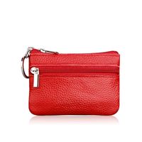 New Style Korean Leather Coin Purse Fashion Bus Card Bag Coin Bag Mini Key Bag Wholesale sku image 2