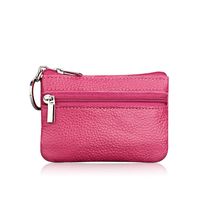 New Style Korean Leather Coin Purse Fashion Bus Card Bag Coin Bag Mini Key Bag Wholesale sku image 4