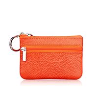 New Style Korean Leather Coin Purse Fashion Bus Card Bag Coin Bag Mini Key Bag Wholesale sku image 5