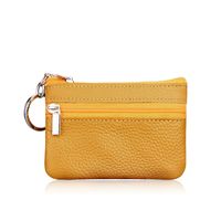 New Style Korean Leather Coin Purse Fashion Bus Card Bag Coin Bag Mini Key Bag Wholesale sku image 6