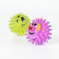 Pet Toy Ball Rubber Vocal Pet Toy Wear-resistant Bite-resistant Fun Cartoon Toy main image 4