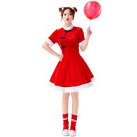 New Christmas Costume Chinese Style Festive Dress main image 3