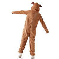 Santa Claus Dress Up Cosplay Christmas Elk Animal Adult Holiday Costume main image 6