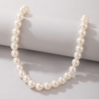 2021cross-border Personalized Creative Jewelry Imitation Pearl Necklace main image 4