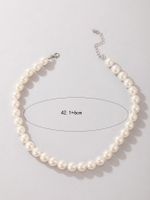 2021cross-border Personalized Creative Jewelry Imitation Pearl Necklace main image 5