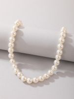 2021cross-border Personalized Creative Jewelry Imitation Pearl Necklace main image 1