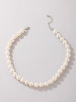 2021cross-border Personalized Creative Jewelry Imitation Pearl Necklace sku image 1