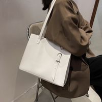 New Fashion Tote Bag Retro Portable Single Shoulder Bag Simple Large-capacity Bucket Bag main image 5