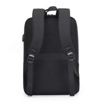 Business Casual Backpack Embossed Derm Fabric Usb Men's Backpack Backpack 15.6-inch Laptop Bag main image 5