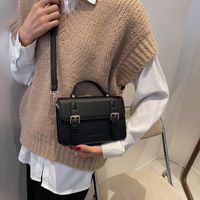 Simple Casual Handbag New Trendy Fashion All-match Shoulder Bag Autumn Messenger Bag sku image 1