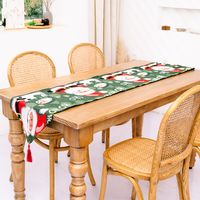 New Christmas Decoration Knitted Cloth Table Runner Creative Christmas Table Decoration sku image 1