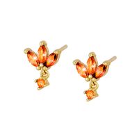 Sterling Silver Needle Inlaid Zircon Butterfly Ear Clip Earrings Women's Simple Elegant Earrings Niche Design Ins Style Jewelry main image 3