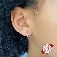 Simple Star Geometric Earrings Five-pointed Star Earrings main image 5